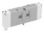 Picture of HB2VXLH0G9A - Isys ISO HB Series Double Solenoid 4-way 2-position Valve
