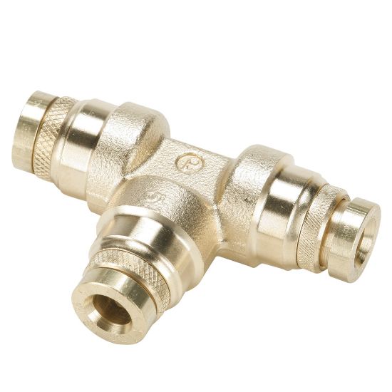 Picture of JPMTB12 - Brass Prestomatic Push to Connect DOT Fittings