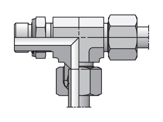 Picture of LEE22LRCF - EO/EO-2 Tee, Adjustable Run - LEE-R