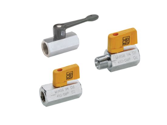 Picture of MV200-2 - Industrial Ball Valves - Chrome Plated Brass Ball Valves