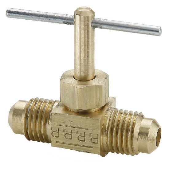 Picture of NV102F-4 - Brass Needle Valve, Low Pressure - NV Series