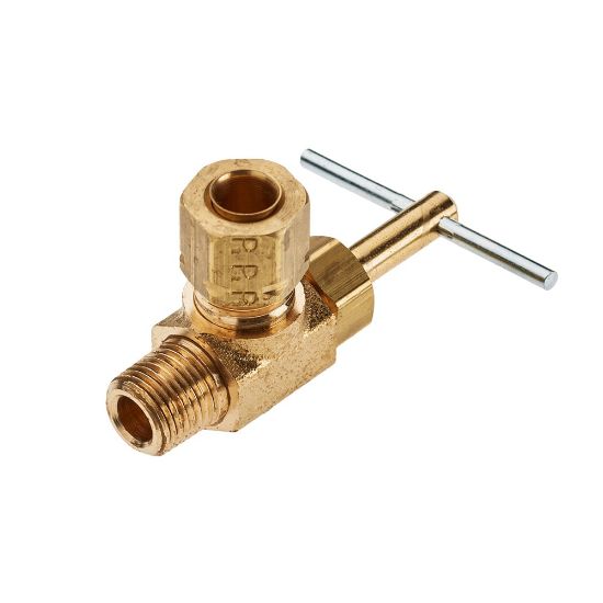 Picture of NV104CA-4-2 - Brass Needle Valve, Low Pressure - NV Series