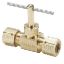 Picture of NV105CA-4 - Brass Needle Valve, Low Pressure - NV Series