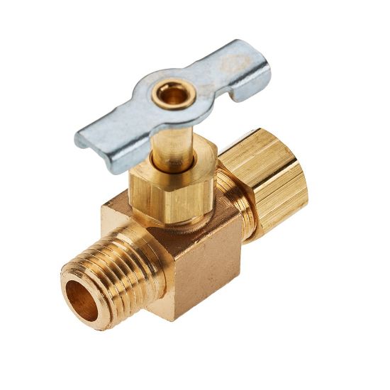 Picture of NV106C-4-4 - Brass Needle Valve, Low Pressure - NV Series