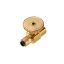 Picture of NV311P-4-4 - Brass Needle Valve, Low Pressure - NV Series