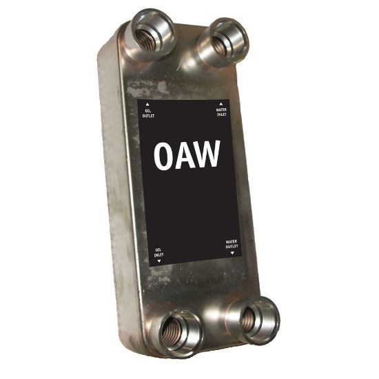Picture of OAW 61-60 - Water Oil Cooler - Brazed Plate OAW Series - (Americas)