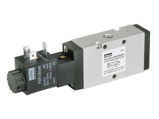 Picture of P2LAZ391ESNDBB53 - Viking Lite Series Single Solenoid 3-way 2-position Valve