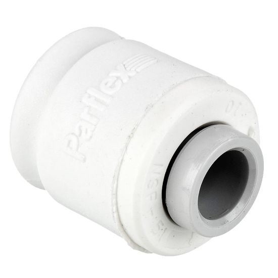 Picture of PP6CAP - Push-to-Connect all plastic FDA compliant fitting, Parker TrueSeal