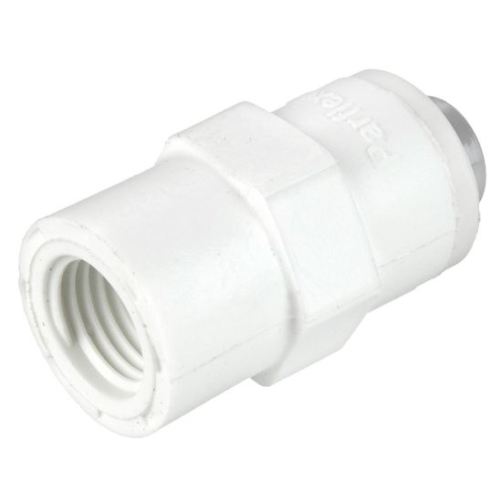 Picture of PP4FF4 - Push-to-Connect all plastic FDA compliant fitting, Parker TrueSeal