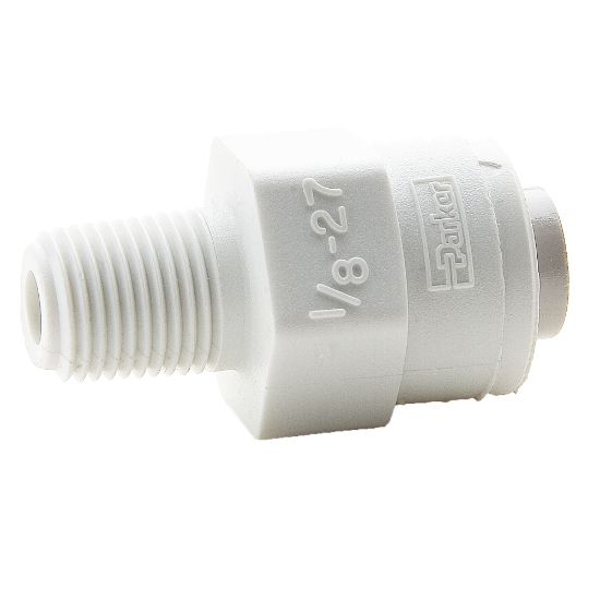 Picture of PP6MC6 - Push-to-Connect all plastic FDA compliant fitting, Parker TrueSeal