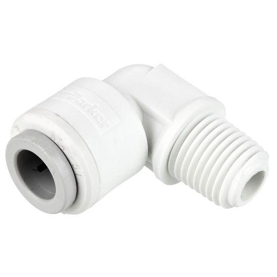 Picture of PP4ME6 - Push-to-Connect all plastic FDA compliant fitting, Parker TrueSeal