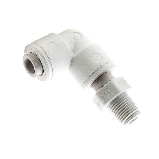 Picture of PP4MES4 - Push-to-Connect all plastic FDA compliant fitting, Parker TrueSeal