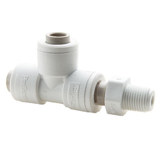 Picture of PP6MRS4 - Push-to-Connect all plastic FDA compliant fitting, Parker TrueSeal