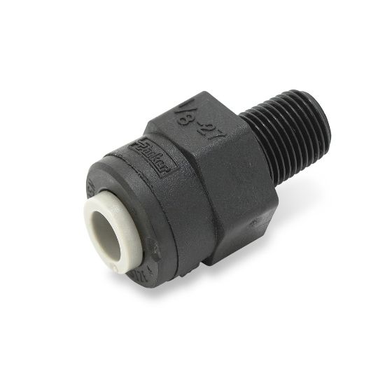 Picture of PPB4MC2-MG - Push-to-Connect all plastic FDA compliant fitting, Parker TrueSeal