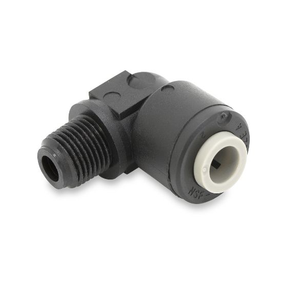 Picture of PPB4ME6-MG - Push-to-Connect all plastic FDA compliant fitting, Parker TrueSeal