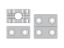 Picture of RCPG221.3X - Metric Heavy Series RCPG Clamp Halves