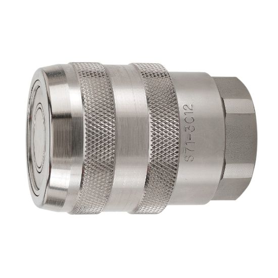 Picture of S71-3C8-8EF - Flat Face, High Pressure, Hydraulic Quick Couplings - 71 Series