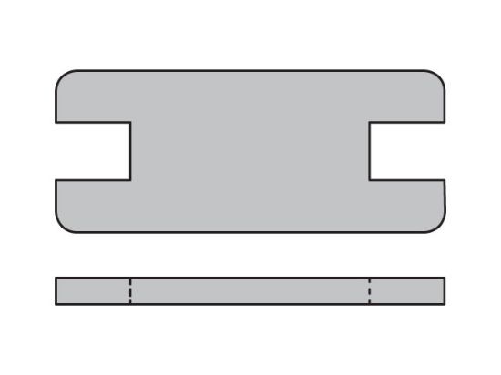 Picture of SPC2X - Metric Heavy Series SPC Locking Plate