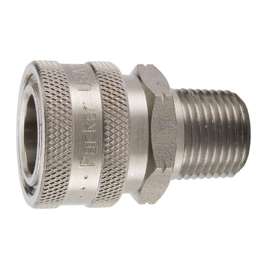 Picture of SST-8M - High Flow, Unvalved, Hydraulic Quick Couplings - ST Series