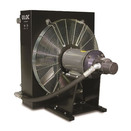 Picture of ULOC-007D-M-B-SB - Complete Air Oil Cooler System with AC Motor - ULOC Series - (Americas)