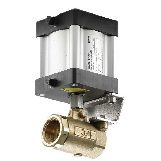 Picture of V502SS-6-ACT - Industrial Ball Valves - Stainless Steel