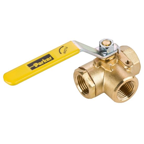 Picture of V533P-4-04 - Industrial Brass Ball Valves