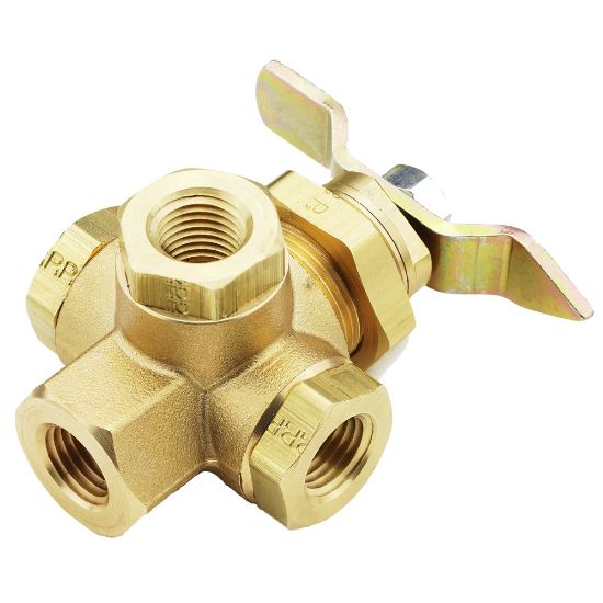 Picture of V540P-4 - Industrial Brass Ball Valves