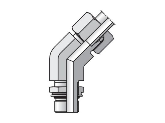 Picture of VEE08LMORCF - EO/EO-2 45° Elbow, Adjustable - VEE-OR