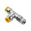 Picture of W171PLP-6M-4R - Push-to-Connect Nickel Plated Instant Fittings - Prestolok PLP Metal