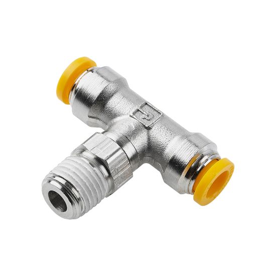 Picture of W172PLP-4M-4R - Push-to-Connect Nickel Plated Instant Fittings - Prestolok PLP Metal
