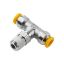 Picture of W172PLP-4M-4R - Push-to-Connect Nickel Plated Instant Fittings - Prestolok PLP Metal
