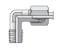 Picture of WE12SR71 - EO/EO-2 90° Elbow, Male Connector - WE-R keg