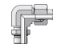Picture of WEE12L9/16UNFCF - EO/EO-2 90° Elbow, Adjustable - WEE-UNF