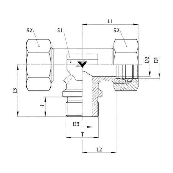 Picture of D7803-S30-S30-20-CF-SS