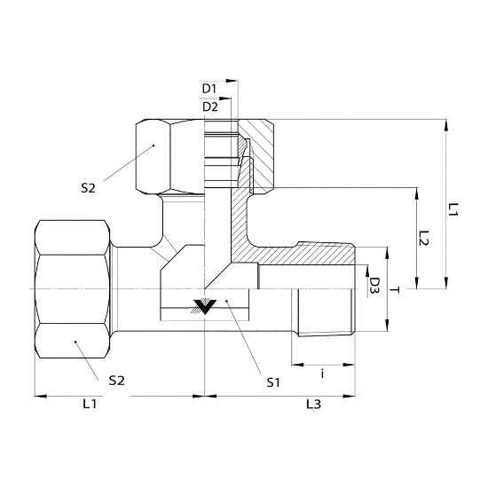 Picture of D8605-L12-16-L12-SS-X