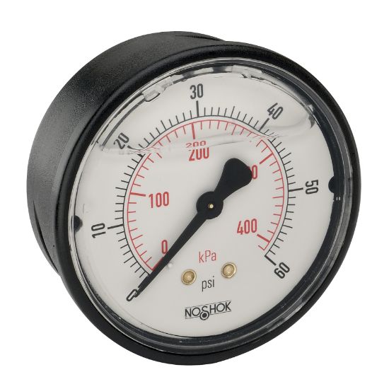 Picture of 25-910-2000-psi/kPa - 900 Series Acrylonitrile Butadiene Styrene (ABS) and Stainless Steel Liquid Filled Pressure Gauges