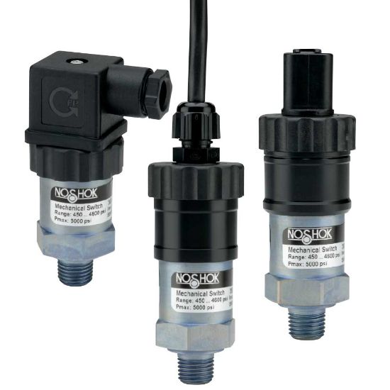 Picture of 300H-3-2-300/3600-25 - 300 Series Mechanical Compact Single Pole Double Throw (SPDT) Pressure Switches with Adjustable Hysteresis