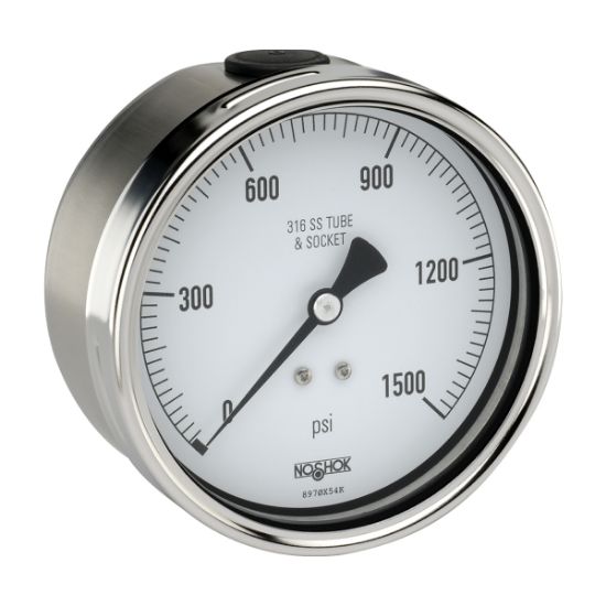 Picture of 40-410-1500-psi-1/4 - 400/500 Series All Stainless Steel Dry and Liquid Filled Pressure Gauges