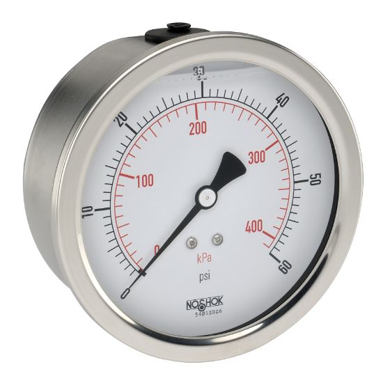 Picture of 40-911-5000-psi - 900 Series Acrylonitrile Butadiene Styrene (ABS) and Stainless Steel Liquid Filled Pressure Gauges